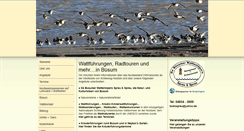 Desktop Screenshot of buesum-fuehrungen.de